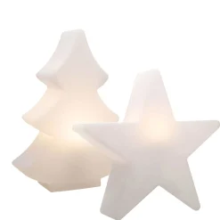Online Shining Star und Tree RGB LED Dekoleuchte, 2er-Set Weihnachtsbeleuchtung|Terrassen