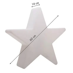 Hot Shining Star Dekoleuchte, Höhe: 54 cm Weihnachtsbeleuchtung|Dekoration