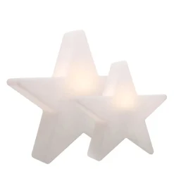 Hot Shining Star Dekoleuchte 40 und 60 cm, 2er-Set Weihnachtsbeleuchtung|Terrassen