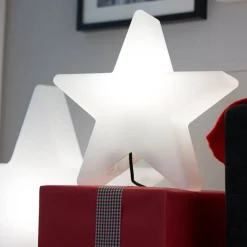 Hot Shining Star Dekoleuchte 40 und 60 cm, 2er-Set Weihnachtsbeleuchtung|Terrassen