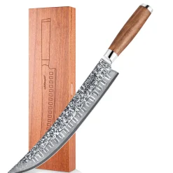 New Damast Zerlegemesser Steak & Bbq Tools|Grills & Pizzaöfen