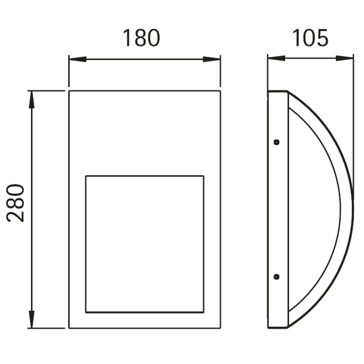 Hot 6961/2 Außenwandleuchte Wandleuchten