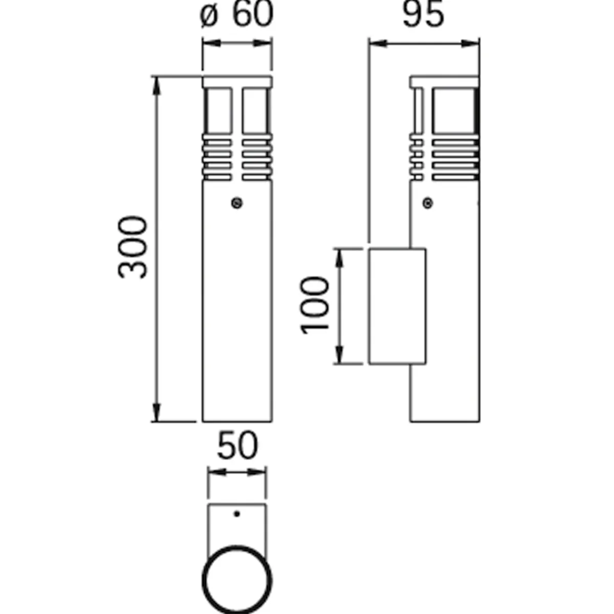 Hot 690205 Außenwandleuchte Wandleuchten