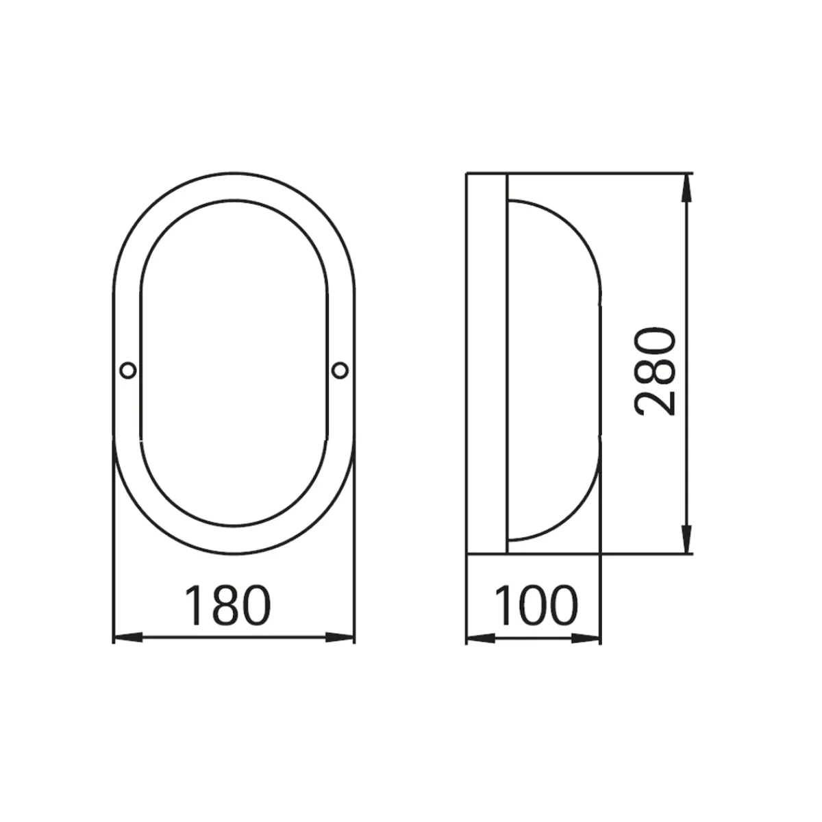 Outlet 6037 Außenwandleuchte Wandleuchten