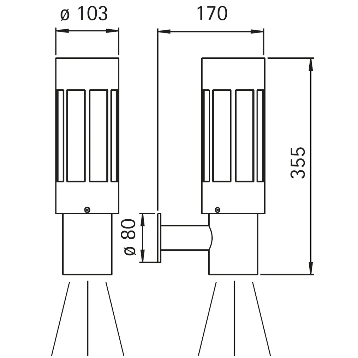 Sale 6902 Außenwandleuchte Wandleuchten