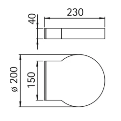 Discount 0290 Außenwandleuchte Wandleuchten