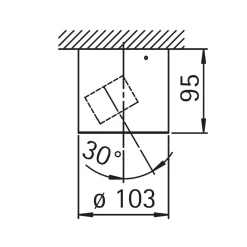 Online 692318 Deckenstrahler Deckenleuchten