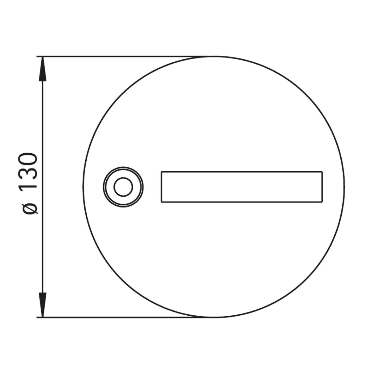 Clearance 690945/6 Klingelplatte Hausnummern & Briefkästen