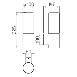 Clearance 0277 LED Außenwandleuchte Hauseingänge|Wandleuchten