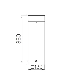Hot 2292 LED Sockelleuchte Stehleuchten