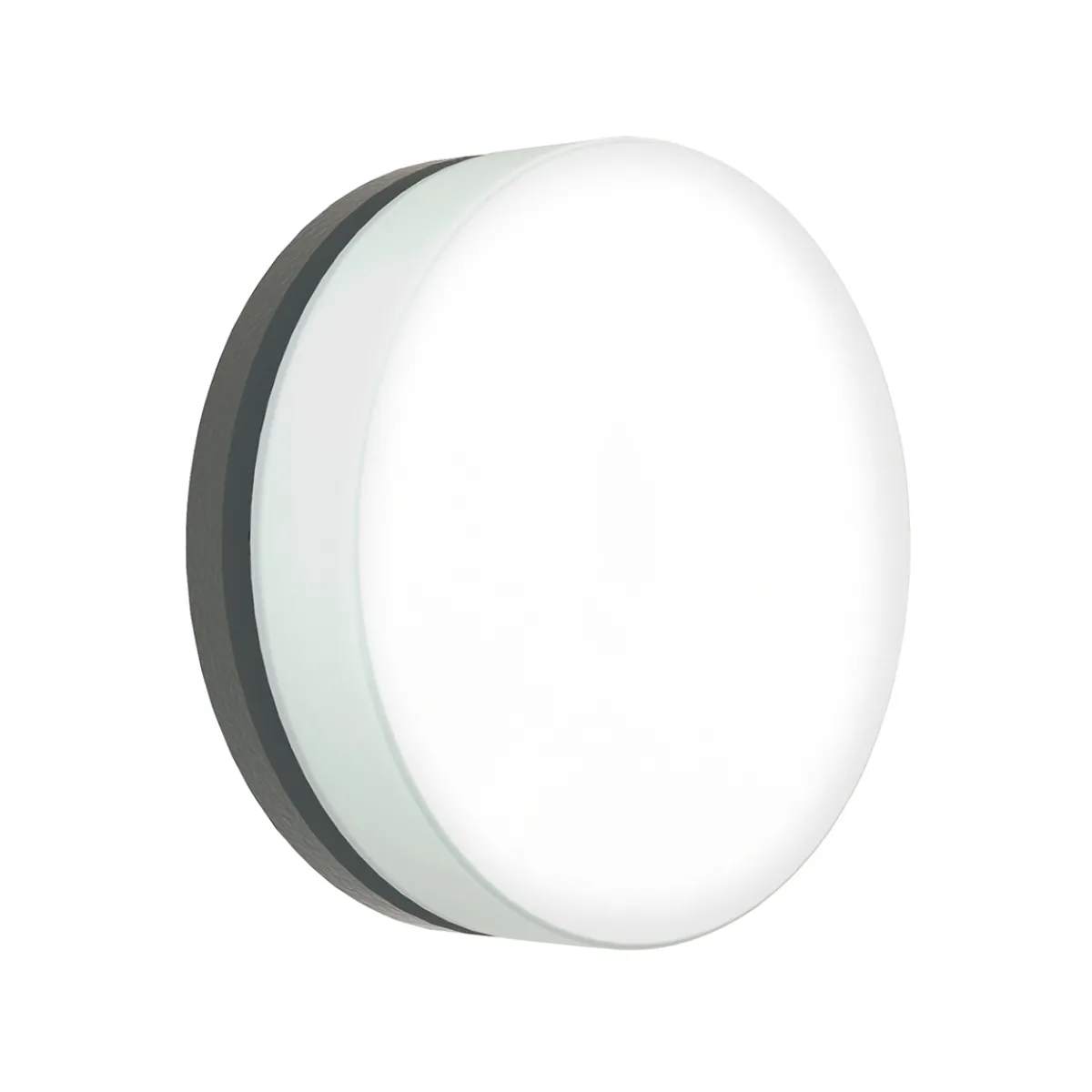 Discount 6308 LED Wand- / Deckenleuchte B, Ø: 25 cm Carports/Garagen|Wandleuchten