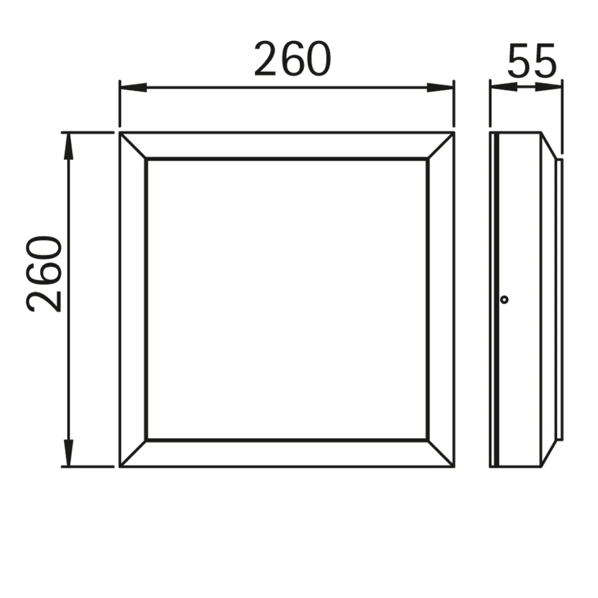 Outlet 6561 LED Wand- / Deckenleuchte Wandleuchten|Deckenleuchten