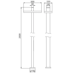 Discount 0863 Mastleuchte Stehleuchten