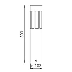 New 690505 Sockelleuchte Stehleuchten
