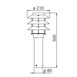 Sale 690500 Sockelleuchte Stehleuchten