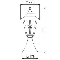 Outlet 0532 Sockelleuchte Stehleuchten