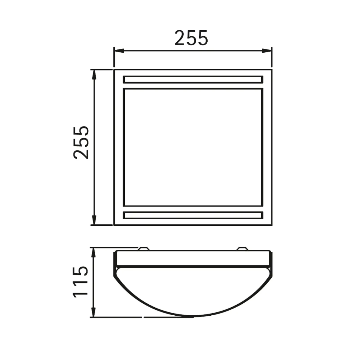 Hot 69640 Wand- / Deckenleuchte Wandleuchten|Deckenleuchten