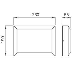 New 6403 Wand- / Deckenleuchte Wandleuchten|Deckenleuchten