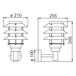 690216 Wandleuchte Wandleuchten