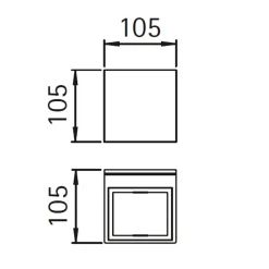 Discount 2340 Wandstrahler, breit/breit Wandleuchten|Strahler & Scheinwerfer