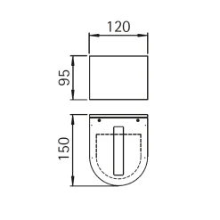 Outlet 692336 Wandstrahler, eng/breit Wandleuchten|Strahler & Scheinwerfer