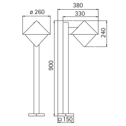 Hot 2026 Wegeleuchte Wege/Zufahrten|Stehleuchten