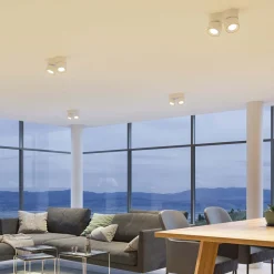 Discount Easy Double LED Wand- / Deckenleuchte Wandleuchten|Strahler