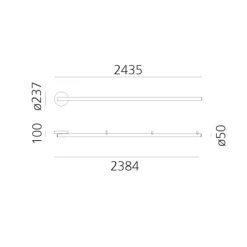 Clearance Alphabet of Light Linear LED Parete / Soffitto, App-kompatibel Wandleuchten|Deckenleuchten