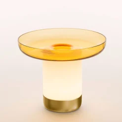 Discount Bontà Portable LED Akkuleuchte, inkl. Teller Aufbewahrung|Dekoration