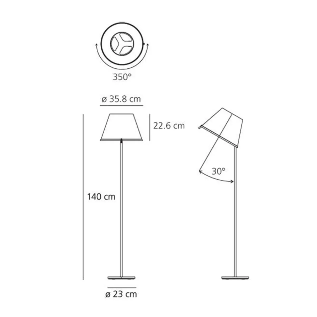 Outlet Choose Terra Schlafzimmer|Stehleuchten