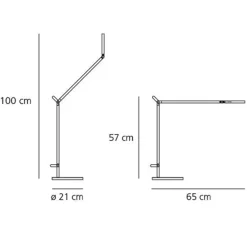 Hot Demetra LED Tavolo mit Tischklemme Klemmleuchten|Leseleuchten