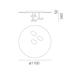 Hot Droplet LED Soffitto Deckenleuchten|Flur