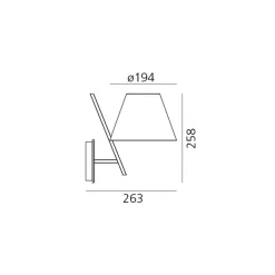 Hot La Petite Parete Wandleuchten|Flur