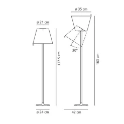 Discount Melampo Terra Stehleuchten|Schlafzimmer
