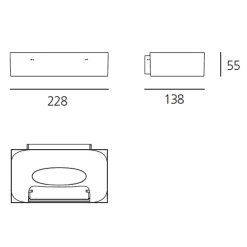 Hot Melete LED Parete Wandleuchten|Flur