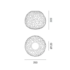 Clearance Meteorite Parete / Soffitto Wohnzimmer|Schlafzimmer