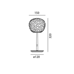 Discount Meteorite Stelo Tavolo Tischleuchten|Schlafzimmer