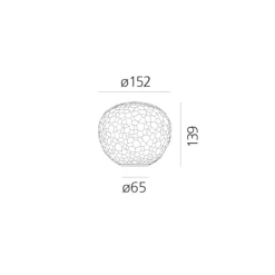 Best Meteorite Tavolo Flur|Tischleuchten