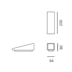 Hot Cuneo Mini LED Boden- / Wandleuchte Hauseingänge|Fassaden
