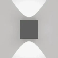 New Effetto 14S LED 2L Außenwandleuchte, 2 x 50° Hauseingänge|Fassaden