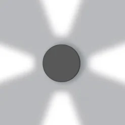 Hot Effetto 16R LED Außenwandleuchte 4L, 4 x 40° Hauseingänge|Fassaden