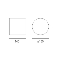 Online Effetto 16R LED Außenwandleuchte NL, 1 x 4°-1 x 40° Hauseingänge|Fassaden