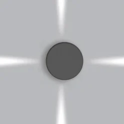 Best Effetto 16R LED Außenwandleuchte 4N, 4 x 4° Hauseingänge|Fassaden