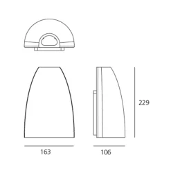 Discount Molla LED Außenwandleuchte Hauseingänge|Fassaden