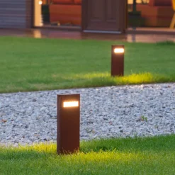 Online Nuda LED Pollerleuchte, zweiseitiger Lichtaustritt Stehleuchten