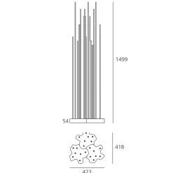 New Reeds Outdoor IP68 LED Terra ohne Vorschaltgerät Dekorative Leuchten