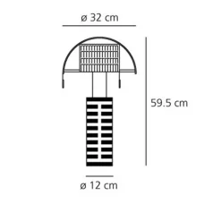 Shogun Tavolo Tischleuchten|Schlafzimmer