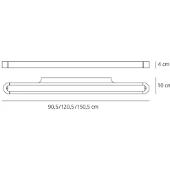 Best Talo 150 LED Parete Wandleuchten|Flur