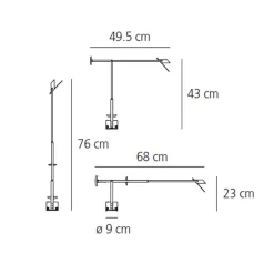 Clearance Tizio Micro Tavolo Tischleuchten