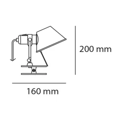 Tolomeo Micro Pinza Schlafzimmer|Flur